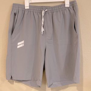 Grey L Hurley Exist Shorts